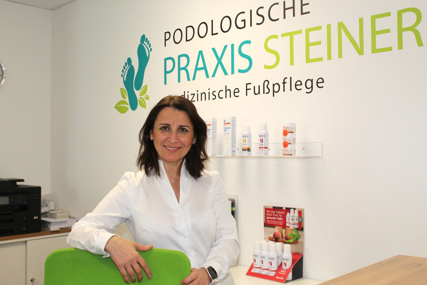 Kati Steiner, examinierte Podologin